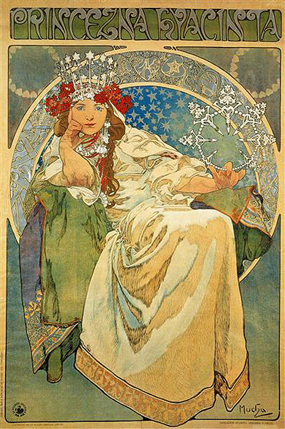 Princess Hyacinth Alphonse Mucha